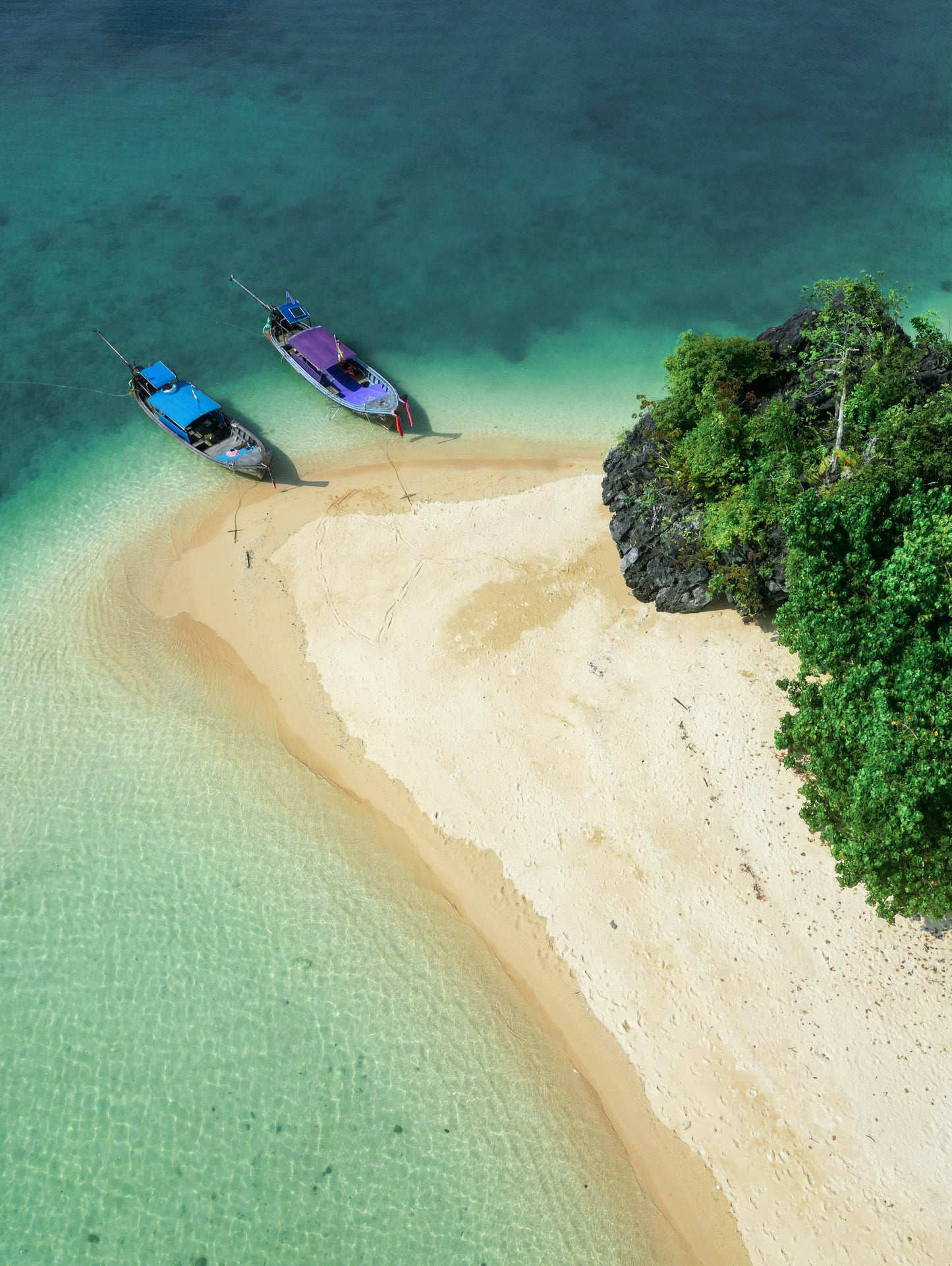 Plage secrète de Thaïlande